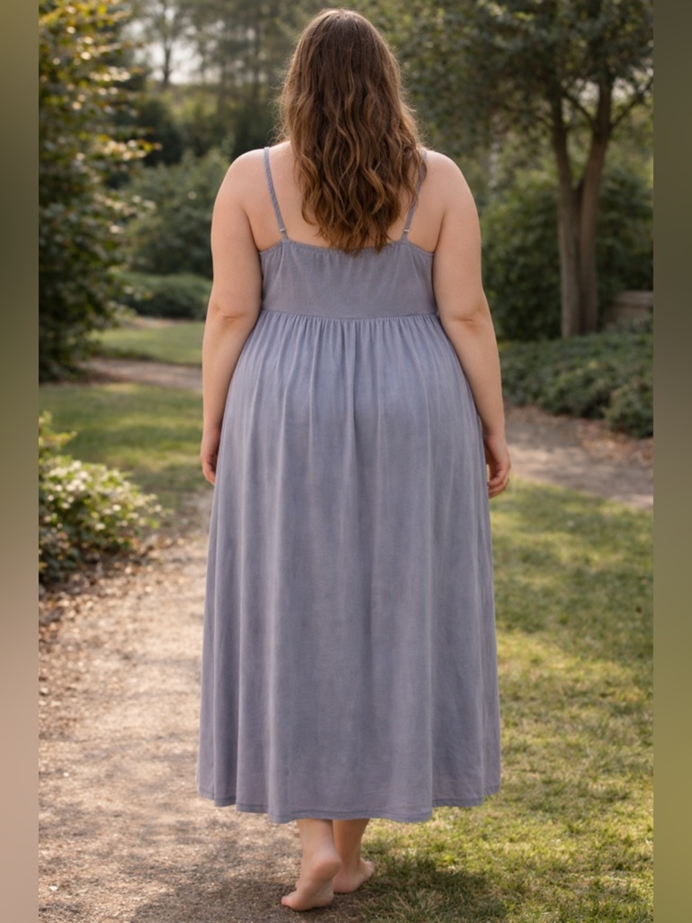 Leo Rosi Maxi Dress with Ruched Bodice Size XL - Picture 2 of 2